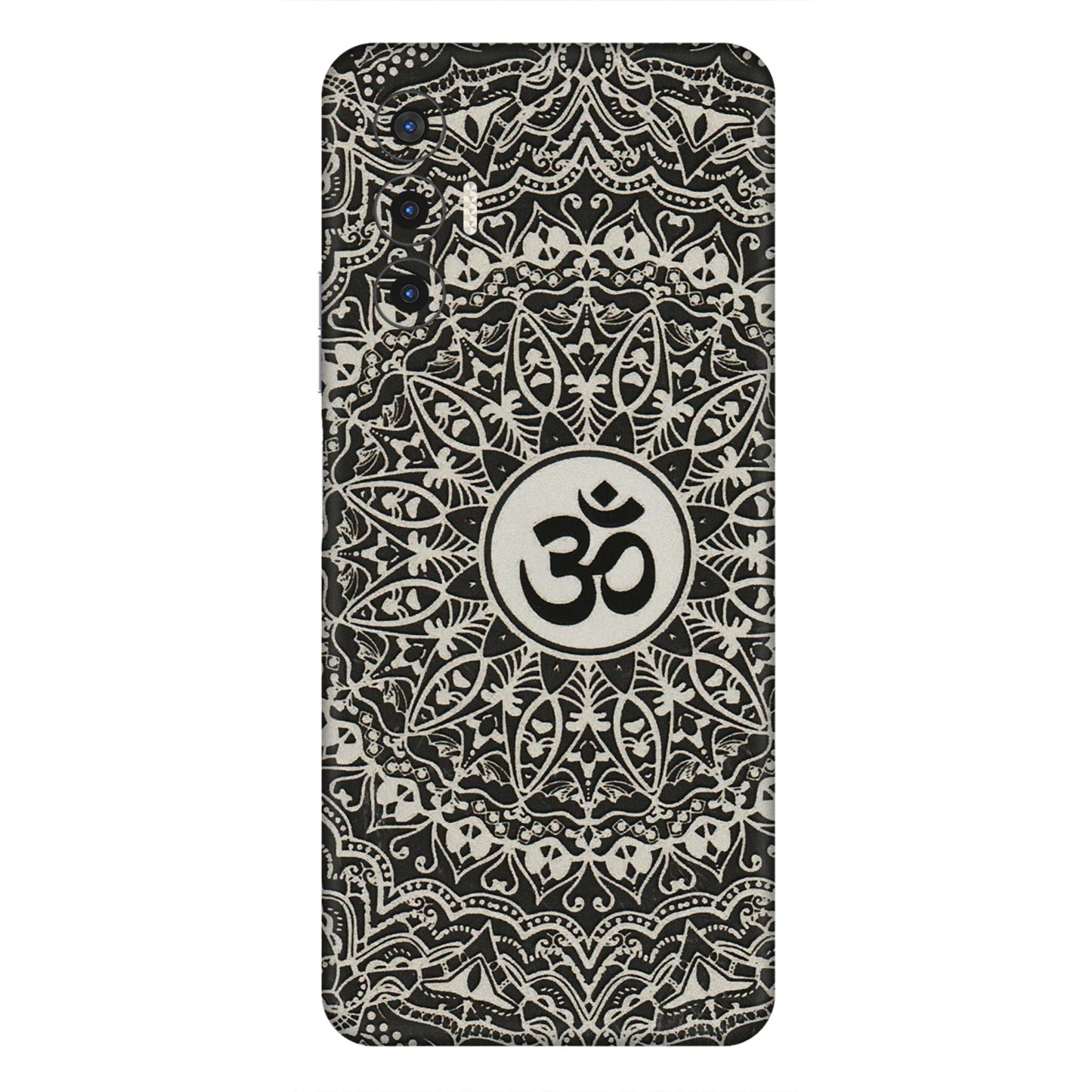 Tecno Phone Skins (All Models) - Aum Elegant Mandala - 3D Embossed Finish (L-62) Tecno Pova 3