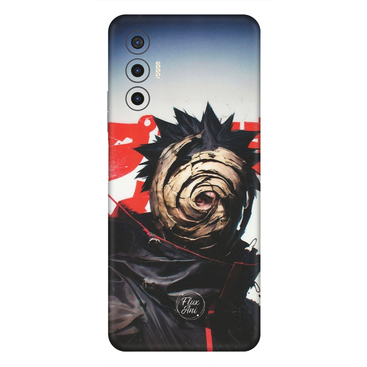 Tecno Phone Skins (All Models) - Obito Uchiha Cool Anime - Matte Finish (M-134) Tecno Pova 3