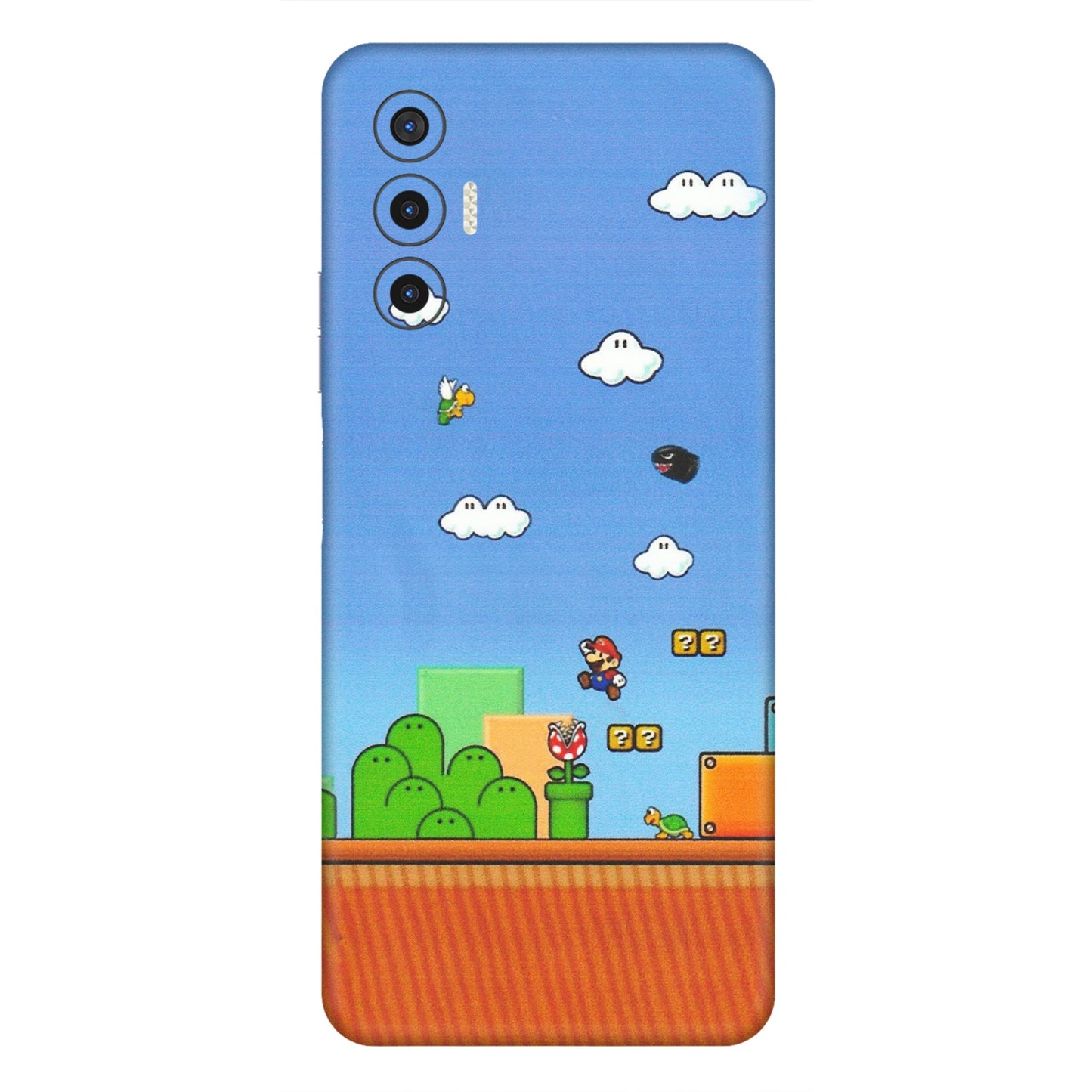 Tecno Phone Skins (All Models) - Mario Game Scene - Matte Finish (M-24) Tecno Pova 3