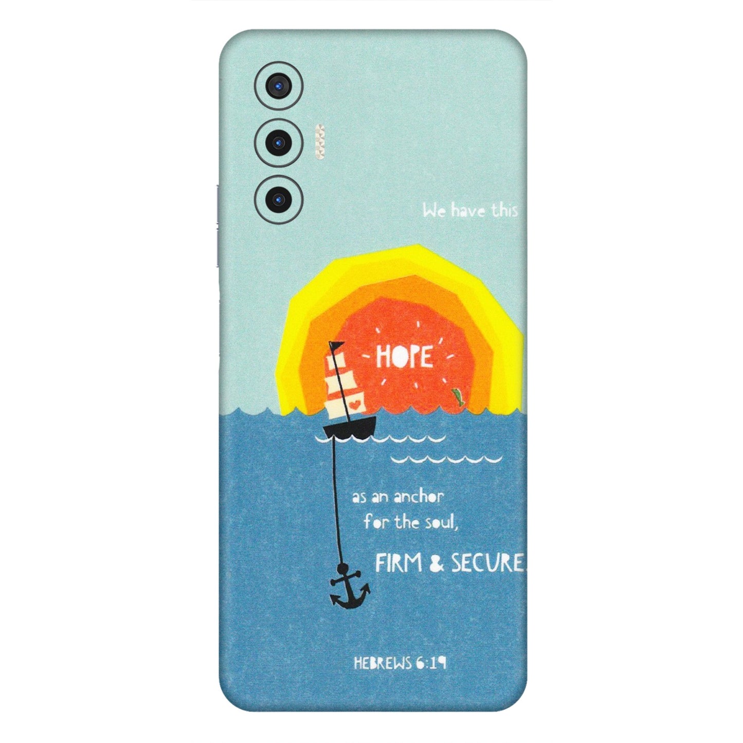 Tecno Phone Skins (All Models) - A Beautiful Sunset of Hope - Matte Finish (M-75) Tecno Pova 3