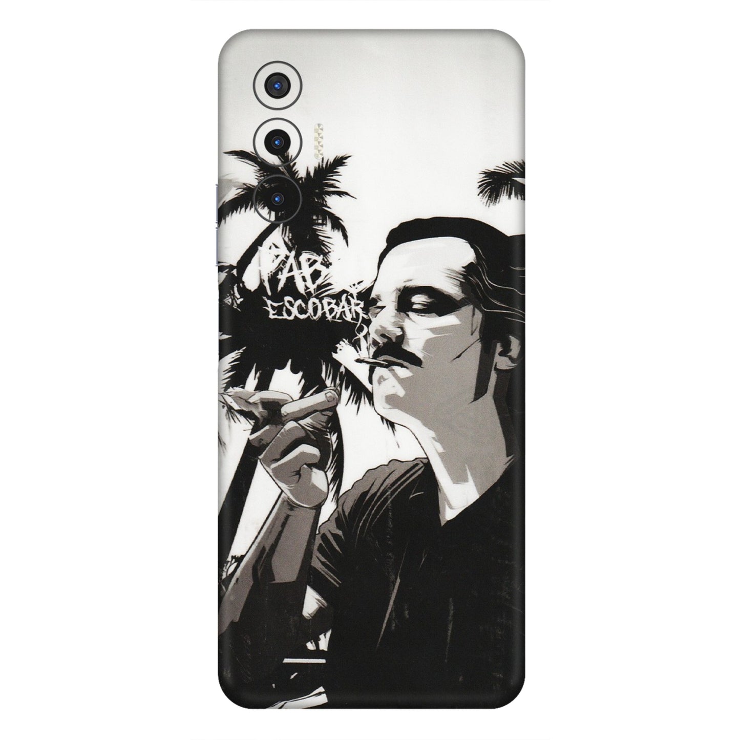 Tecno Phone Skins (All Models) - Pab Escobar - Transparent Finish (T-05) Tecno Pova 3