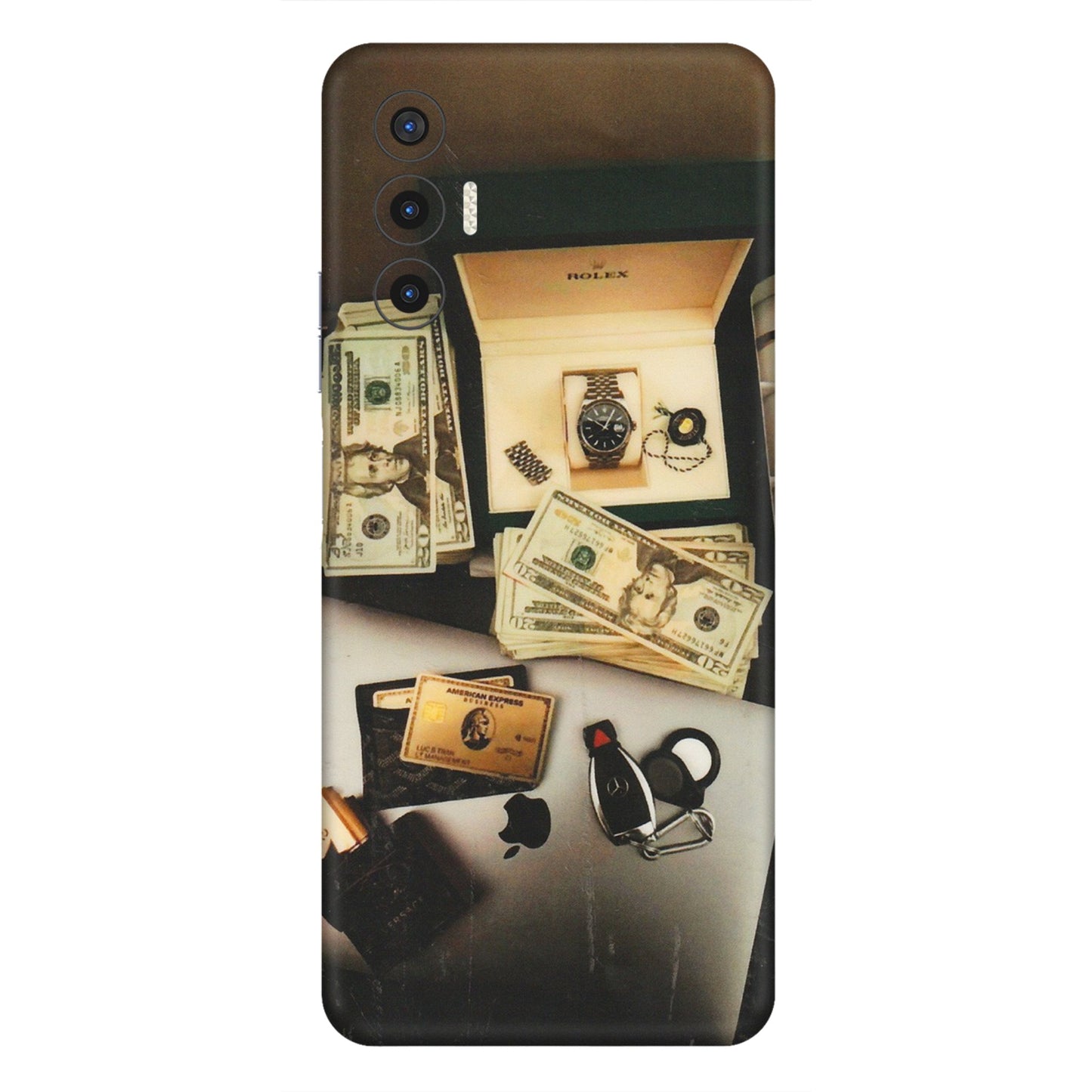 Tecno Phone Skins (All Models) - Luxury Lifestyle - Transparent Finish (T-11) Tecno Pova 3