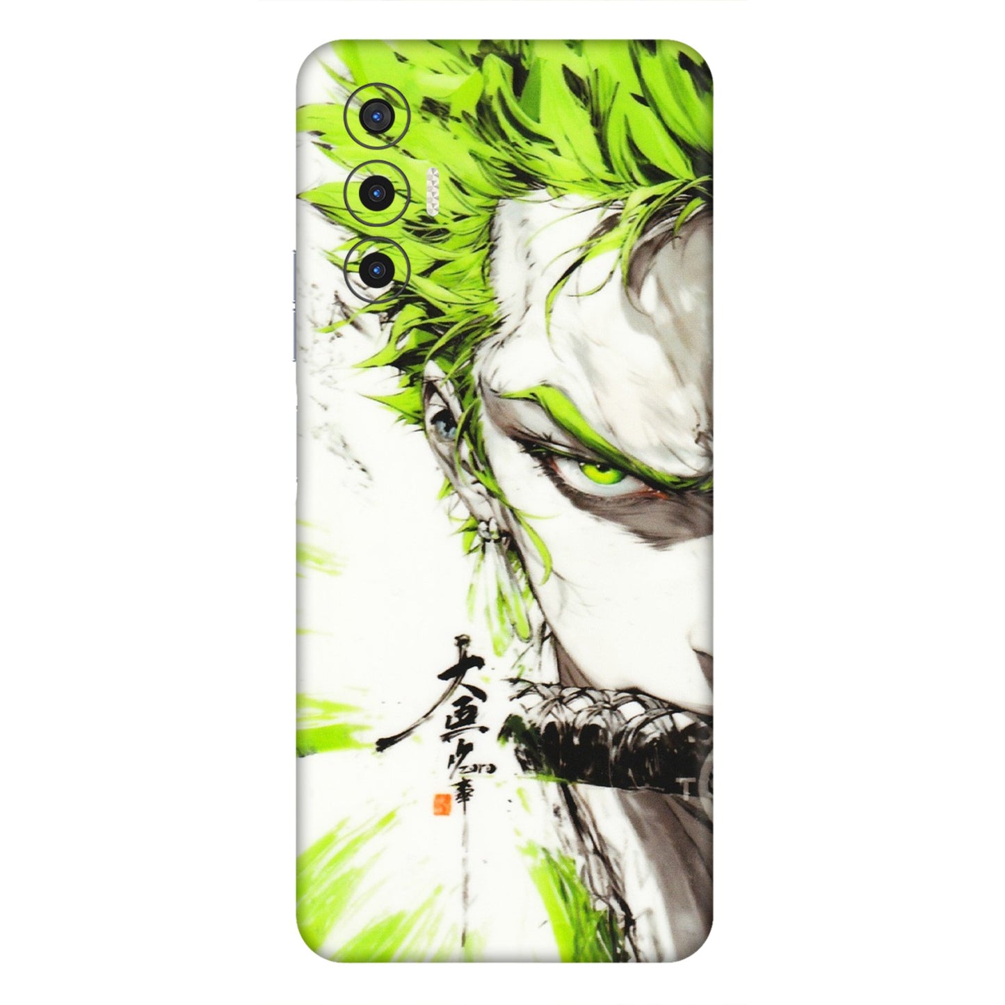 Tecno Phone Skins (All Models) - Roro Taku Anime - Transparent Finish (T-18) Tecno Pova 3