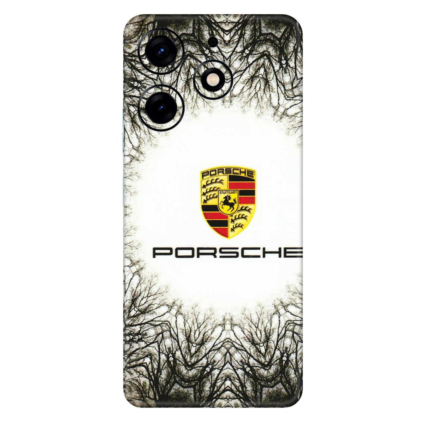 Tecno Phone Skins (All Models) - Porche Classic - 3D Embossed Finish (L-51) Tecno Spark 10 PRO