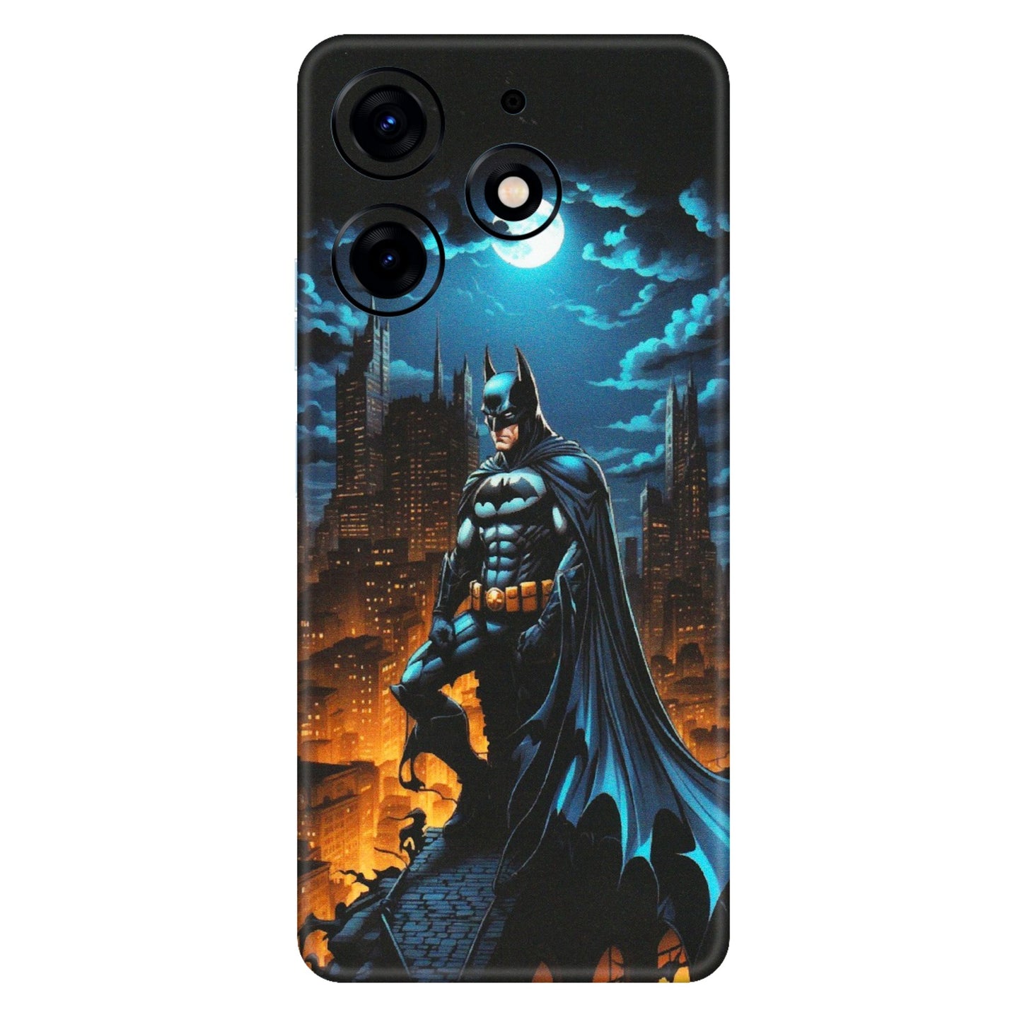 Tecno Phone Skins (All Models) - Batman Arkham City - Matte Finish (M-01) Tecno Spark 10 PRO