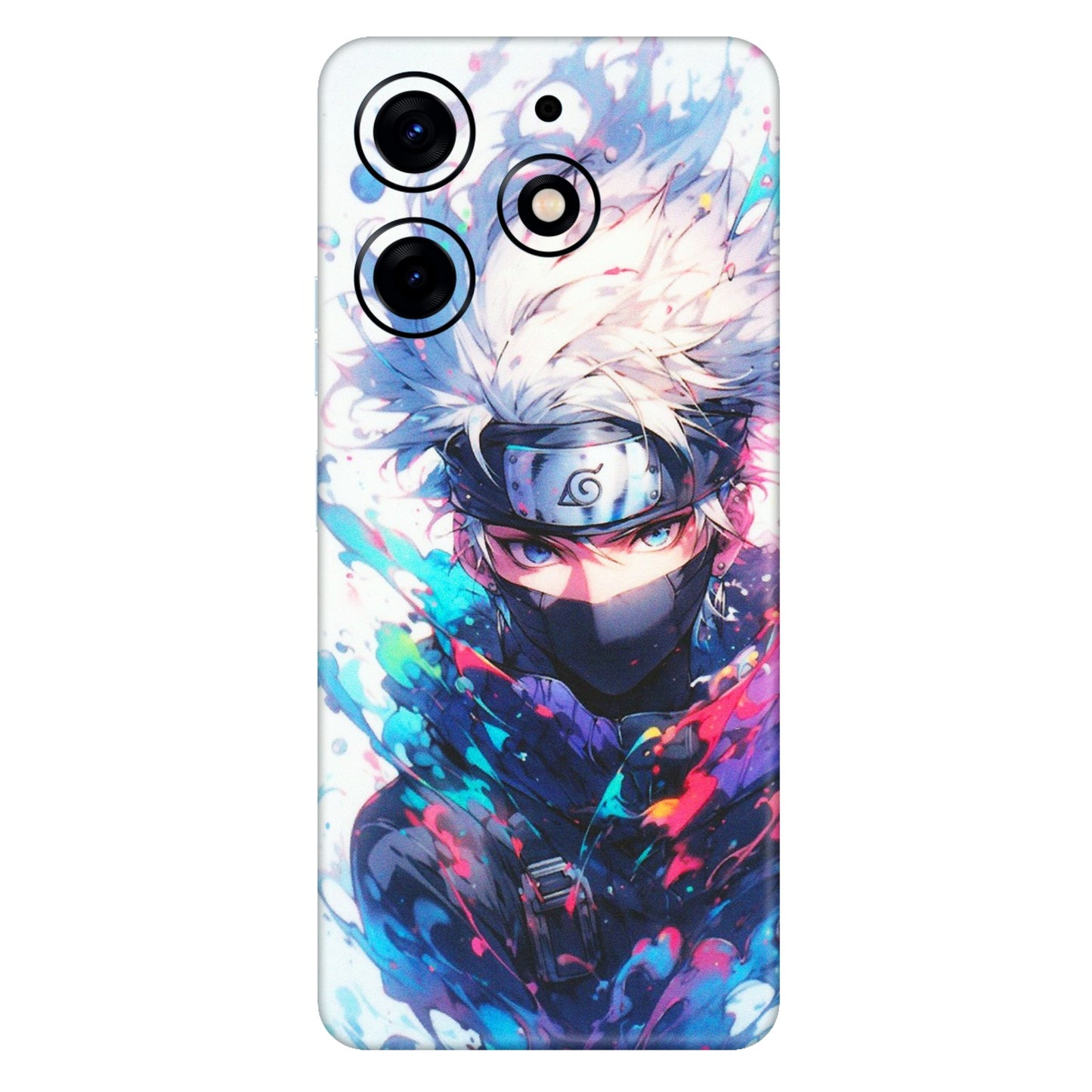Tecno Phone Skins (All Models) - Naruto Face Mask - Matte Finish (M-03) Tecno Spark 10 PRO