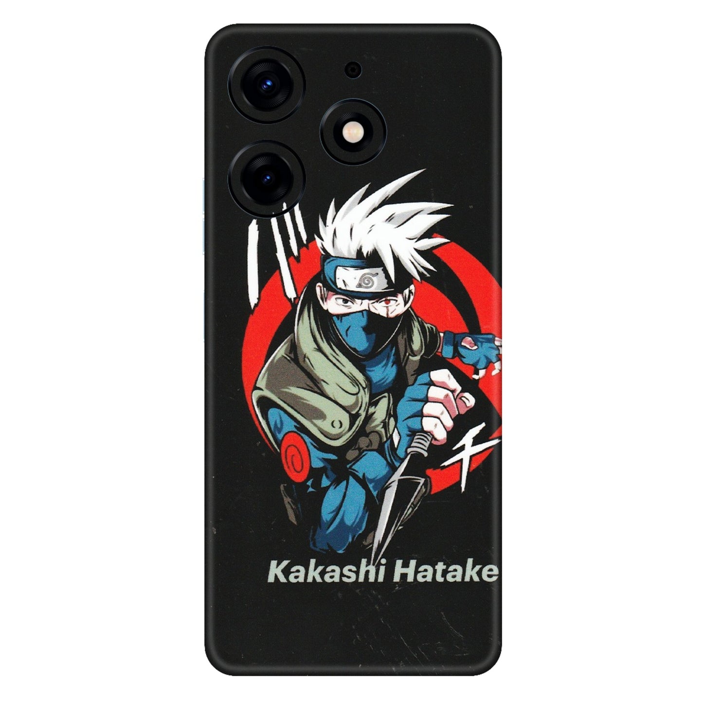 Tecno Phone Skins (All Models) - Naruto Kakashi Hatake Killer - Matte Finish (M-114) Tecno Spark 10 PRO