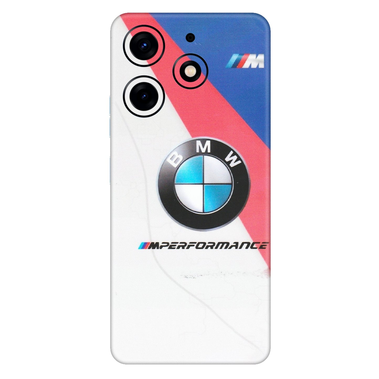 Tecno Phone Skins (All Models) - BMW Logo Performance - Matte Finish (M-27) Tecno Spark 10 PRO