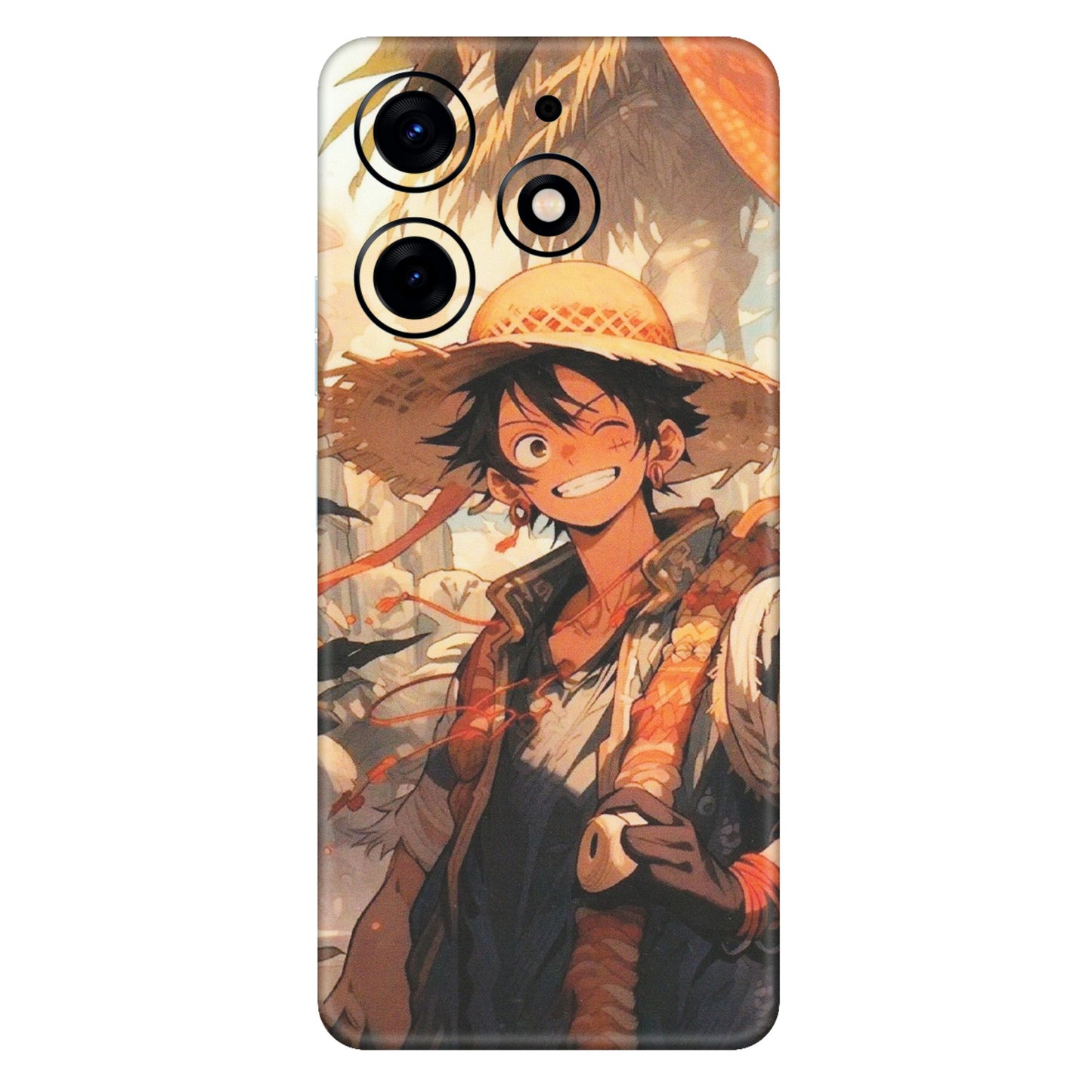 Tecno Phone Skins (All Models) - Anime Character Smile - Matte Finish (M-33) Tecno Spark 10 PRO