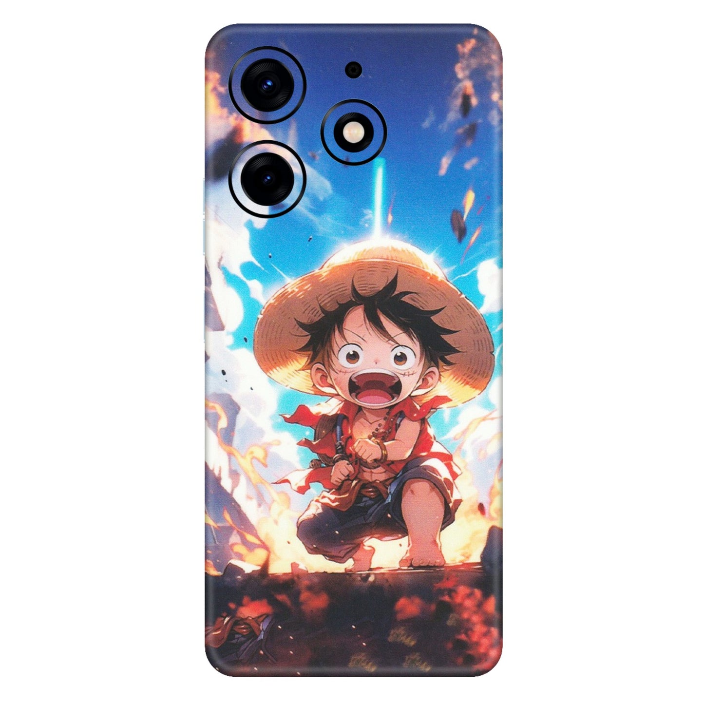 Tecno Phone Skins (All Models) - Toon One Piece Cute Character - Matte Finish (M-35) Tecno Spark 10 PRO