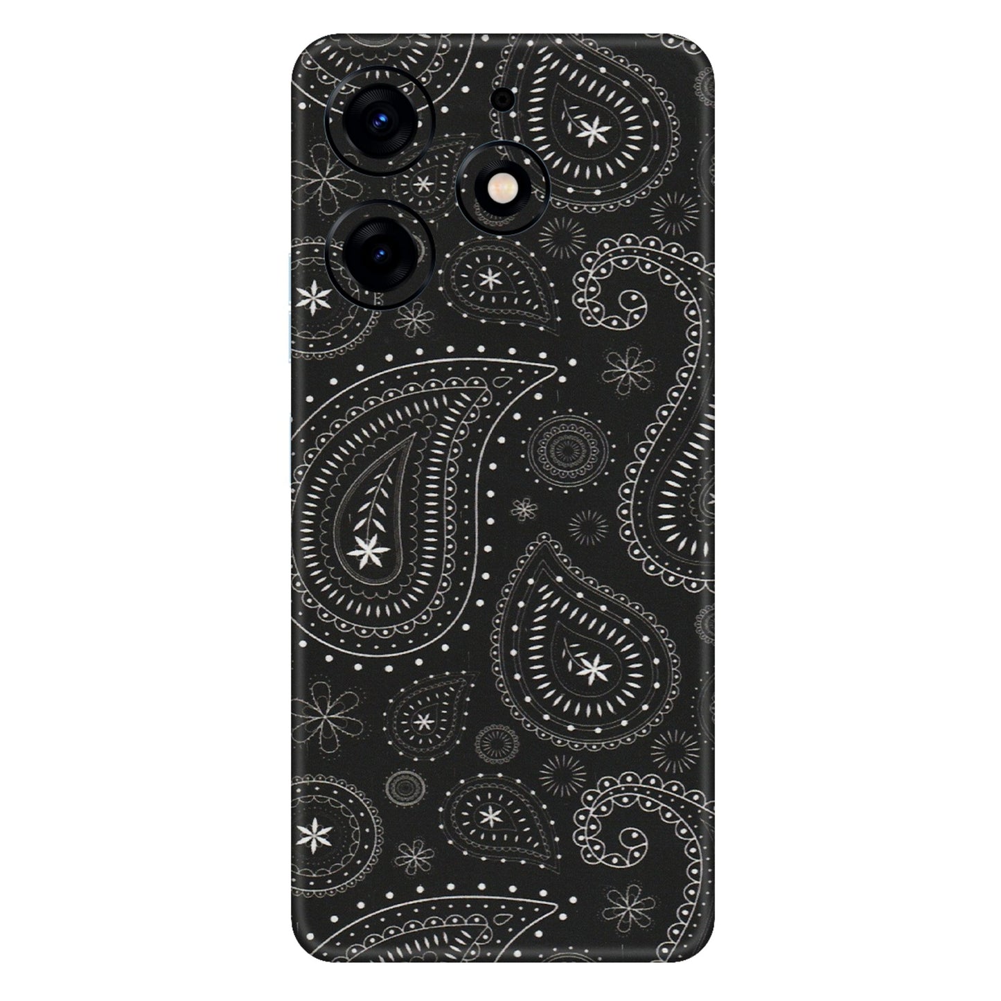 Tecno Phone Skins (All Models) - Black Sober Kerry - Matte Finish (M-37) Tecno Spark 10 PRO