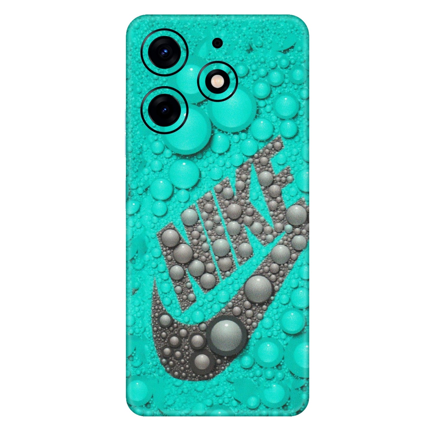Tecno Phone Skins (All Models) - Shoe Brand Bubbles - Matte Finish (M-42) Tecno Spark 10 PRO