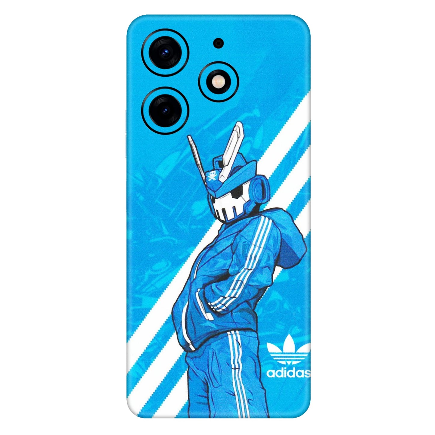Tecno Phone Skins (All Models) - Battle of Adidas - Matte Finish (M-98) Tecno Spark 10 PRO