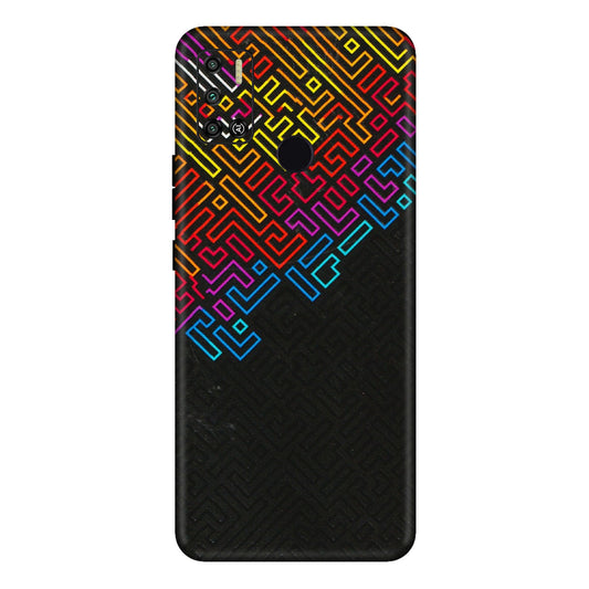 Tecno Phone Skins (All Models) - Dotme Pattern Art - 3D Embossed Finish (L-121) Tecno Spark 6 AIR