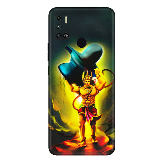 Tecno Phone Skins (All Models) - Hanuman Ji - 3D Embossed Finish (L-128) Tecno Spark 6 AIR