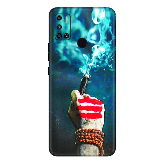 Tecno Phone Skins (All Models) - Mahadev Bhakt - 3D Embossed Finish (L-146) Tecno Spark 6 AIR
