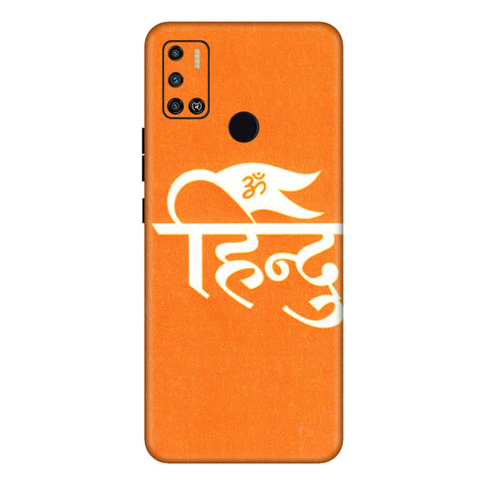 Tecno Phone Skins (All Models) - Hindu Kesari - 3D Embossed Finish (L-154) Tecno Spark 6 AIR