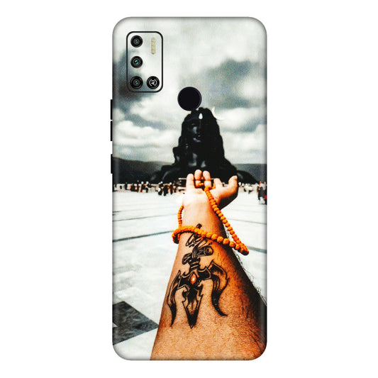 Tecno Phone Skins (All Models) - Jai Adiyogi Mahakaal - 3D Embossed Finish (L-164) Tecno Spark 6 AIR