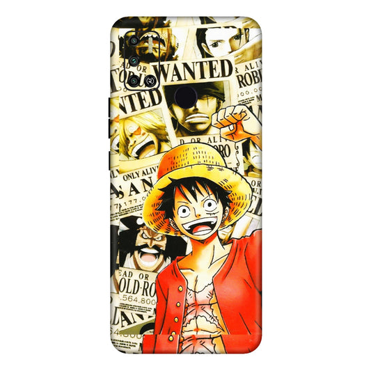 Tecno Phone Skins (All Models) - Luffy Anime - 3D Embossed Finish (L-177) Tecno Spark 6 AIR
