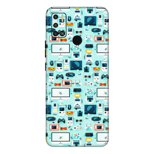 Tecno Phone Skins (All Models) - Gadgets Doodle - 3D Embossed Finish (L-184) Tecno Spark 6 AIR