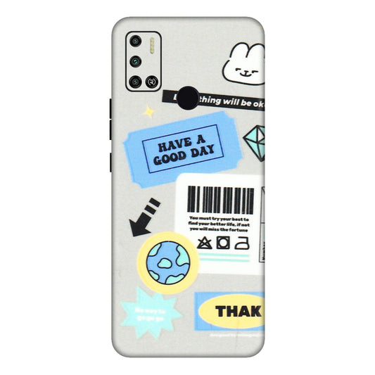 Tecno Phone Skins (All Models) - Will Be Okay Design - 3D Embossed Finish (L-316) Tecno Spark 6 AIR