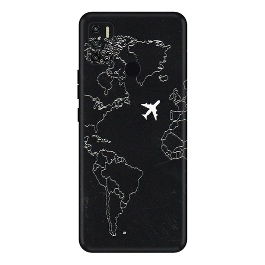 Tecno Phone Skins (All Models) - Never Ending Travel - 3D Embossed Finish (L-79) Tecno Spark 6 AIR