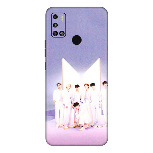 Tecno Phone Skins (All Models) - BTS - 3D Embossed Finish (L-94) Tecno Spark 6 AIR