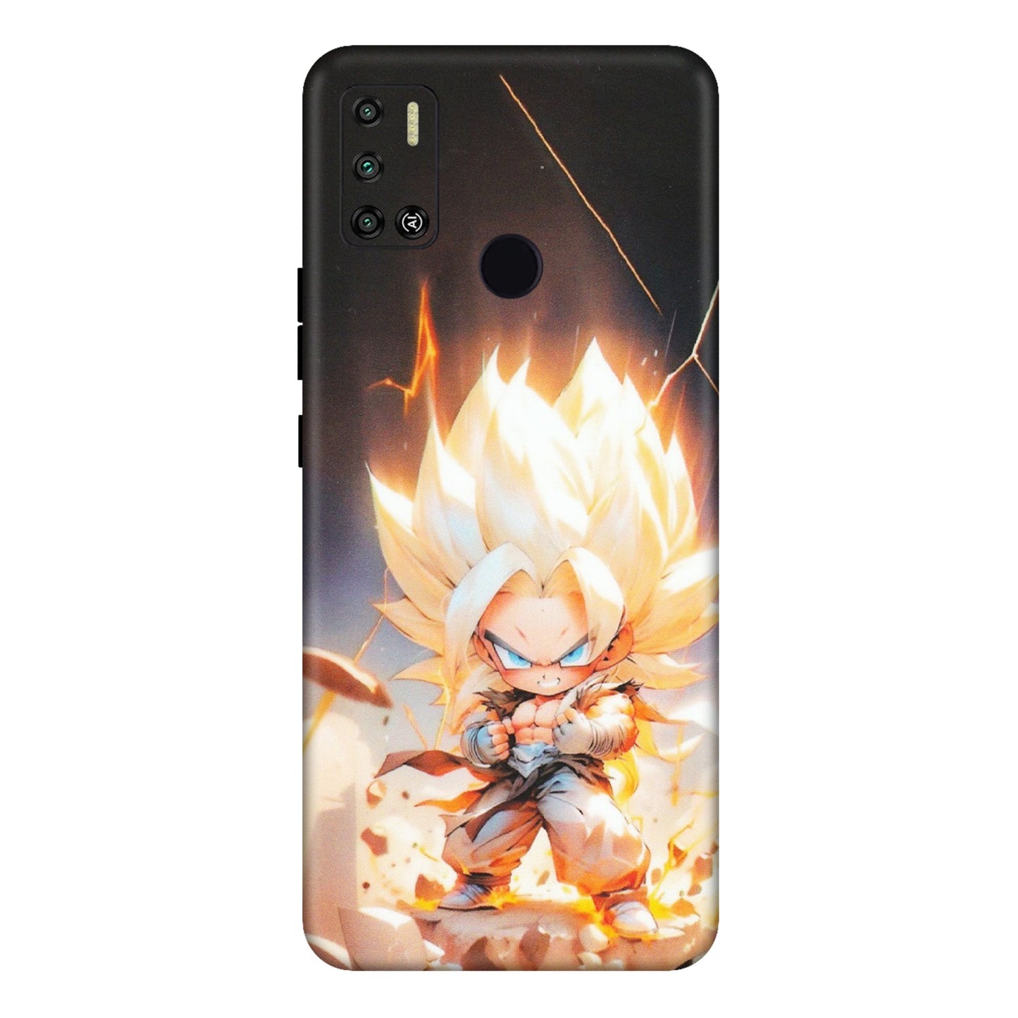 Tecno Phone Skins (All Models) - Goku Dragon Cute Anime - Matte Finish (M-131) Tecno Spark 6 AIR