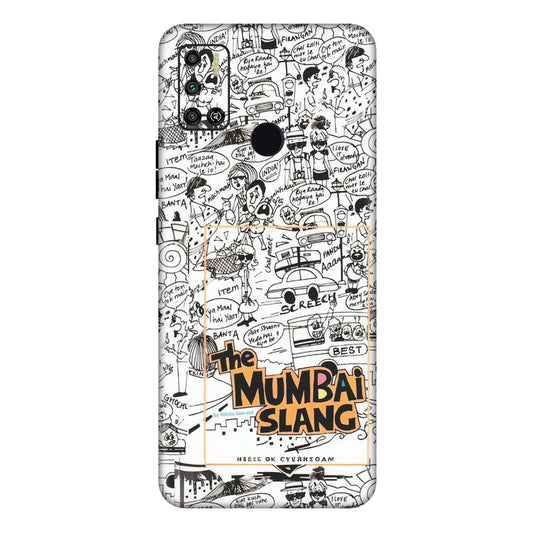 Tecno Phone Skins (All Models) - The Mumbai Slang - Matte Finish (M-142) Tecno Spark 6 AIR