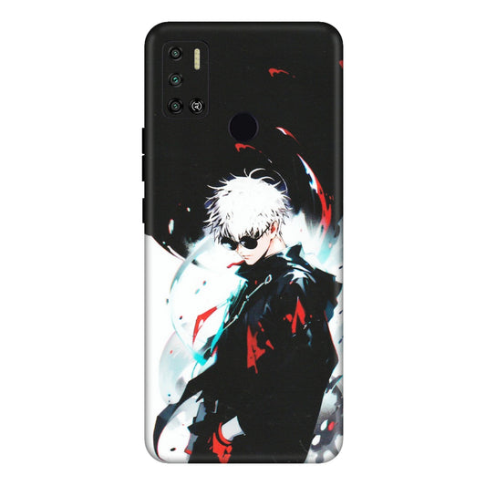 Tecno Phone Skins (All Models) - Gojo Powerful Charater Kaisen Anime - Matte Finish (M-144) Tecno Spark 6 AIR