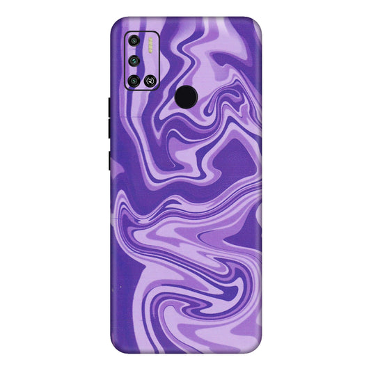 Tecno Phone Skins (All Models) - Hazy Purple Nights - Matte Finish (M-14) Tecno Spark 6 AIR