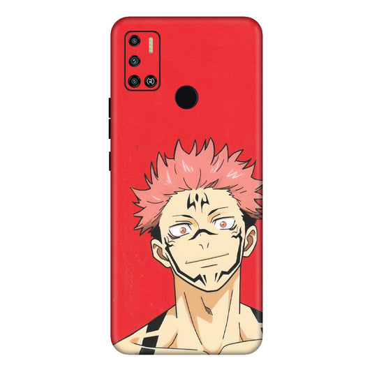 Tecno Phone Skins (All Models) - Ryomen Sukuna Fun Anime - Matte Finish (M-153) Tecno Spark 6 AIR
