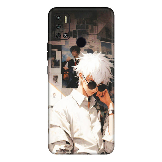 Tecno Phone Skins (All Models) - Gojo Satoru Jujustu Kaisen Anime - Matte Finish (M-156) Tecno Spark 6 AIR