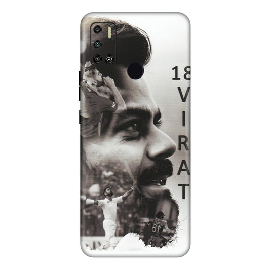 Tecno Phone Skins (All Models) - Virat Kohli Cricketer - Matte Finish (M-163) Tecno Spark 6 AIR