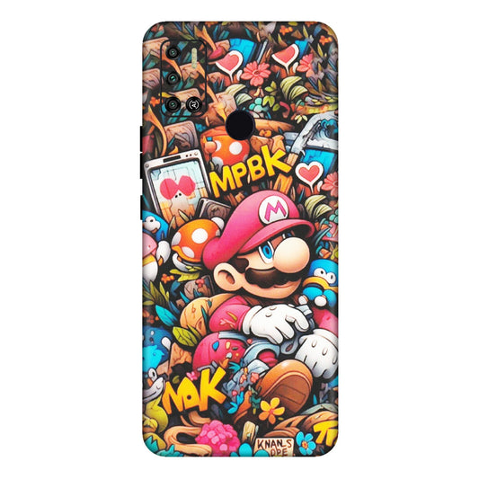 Tecno Phone Skins (All Models) - Super Mario Bros Artistic - Matte Finish (M-173) Tecno Spark 6 AIR