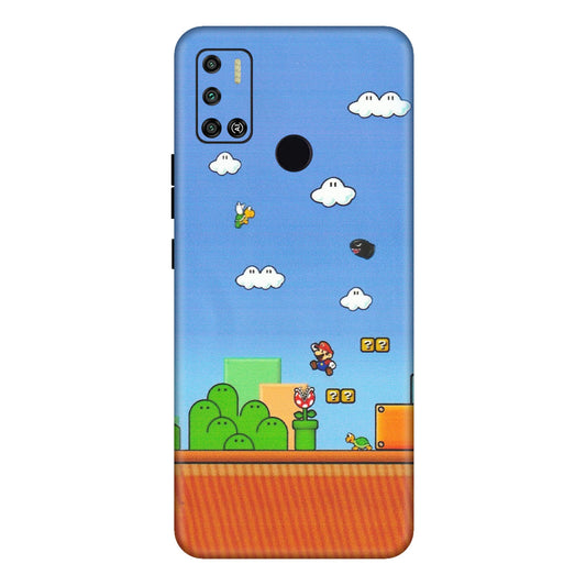 Tecno Phone Skins (All Models) - Mario Game Scene - Matte Finish (M-24) Tecno Spark 6 AIR
