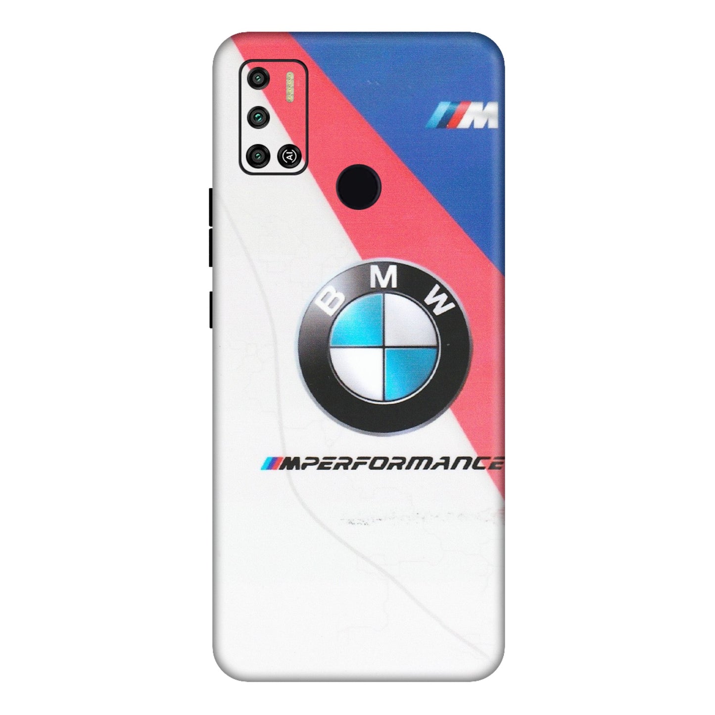 Tecno Phone Skins (All Models) - BMW Logo Performance - Matte Finish (M-27) Tecno Spark 6 AIR