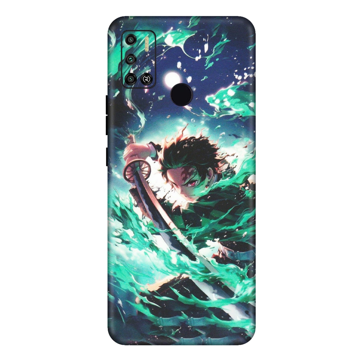 Tecno Phone Skins (All Models) - Sword Fighter Anime - Matte Finish (M-29) Tecno Spark 6 AIR