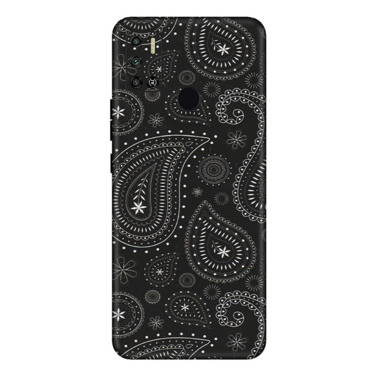 Tecno Phone Skins (All Models) - Black Sober Kerry - Matte Finish (M-37) Tecno Spark 6 AIR