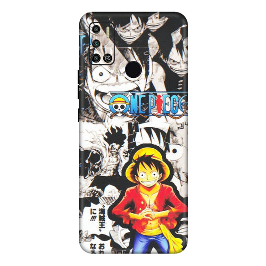 Tecno Phone Skins (All Models) - One Piece B&W - Matte Finish (M-63) Tecno Spark 6 AIR