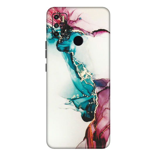 Tecno Phone Skins (All Models) - Elegant Marble - Matte Finish (M-81) Tecno Spark 6 AIR