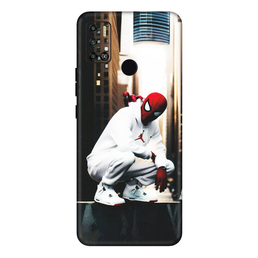 Tecno Phone Skins (All Models) - Sportsman Spider Man - Matte Finish (M-94) Tecno Spark 6 AIR