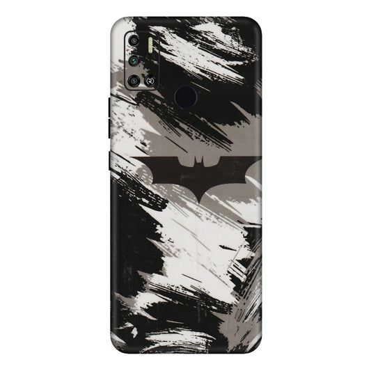 Tecno Phone Skins (All Models) - Batman Fleece DC - Transparent Finish (T-19) Tecno Spark 6 AIR