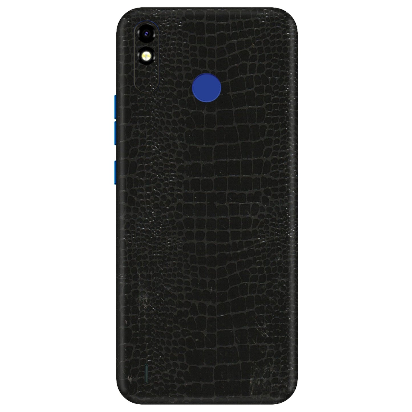 Tecno Phone Skins (All Models) - Snake Leather Black - 3D Embossed Finish (L-107) Tecno Spark Go Plus