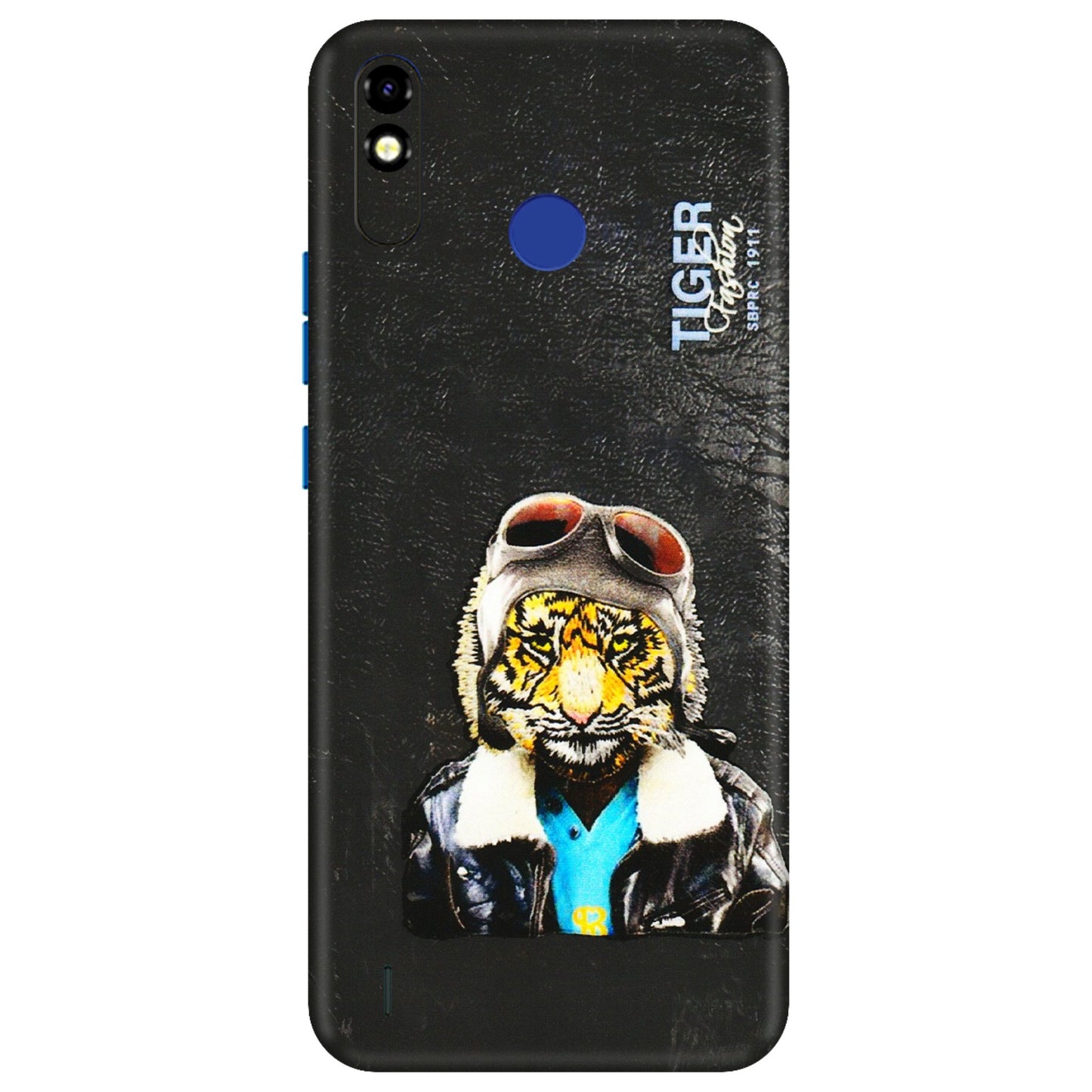Tecno Phone Skins (All Models) - Rider Tiger - 3D Embossed Finish (L-113) Tecno Spark Go Plus