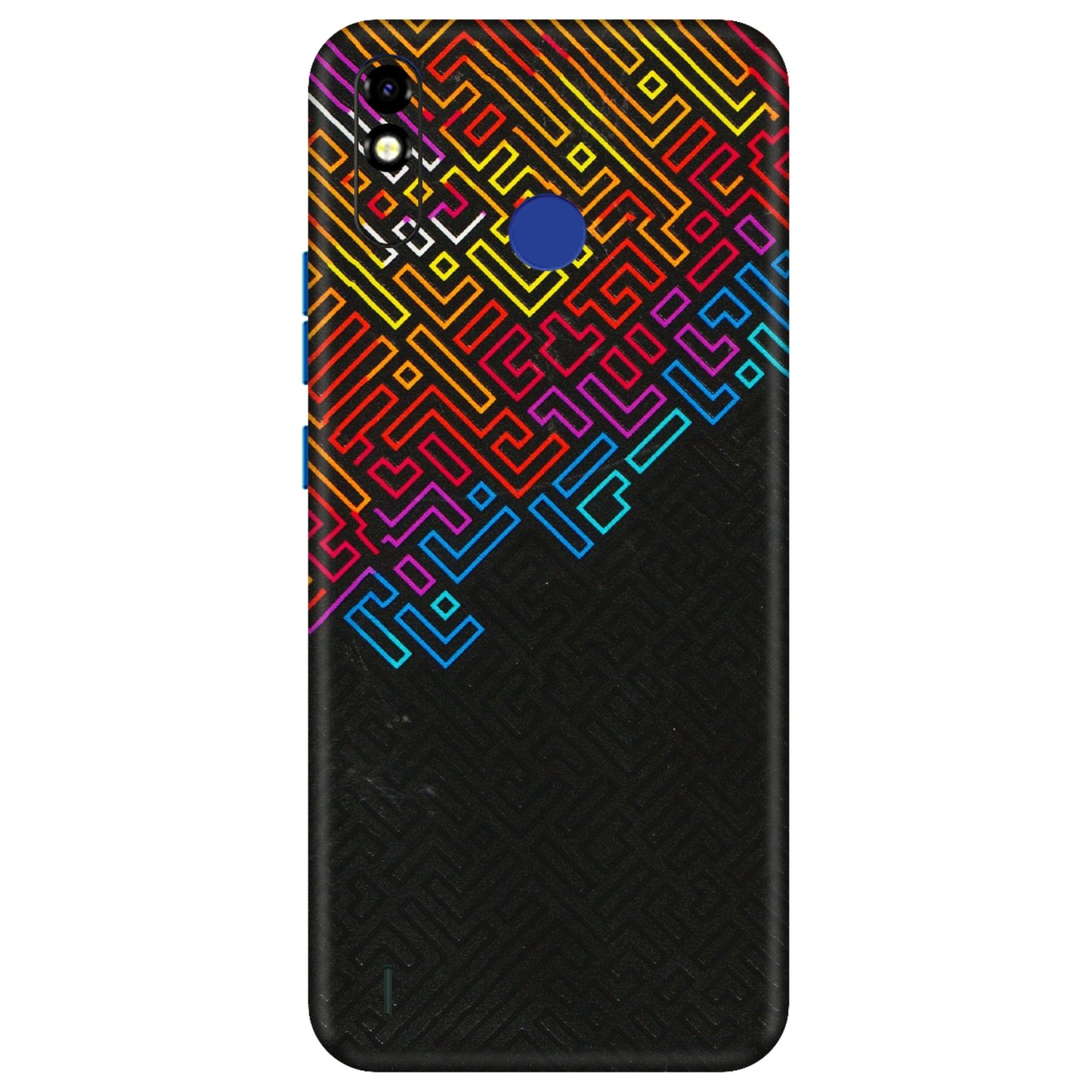 Tecno Phone Skins (All Models) - Dotme Pattern Art - 3D Embossed Finish (L-121) Tecno Spark Go Plus