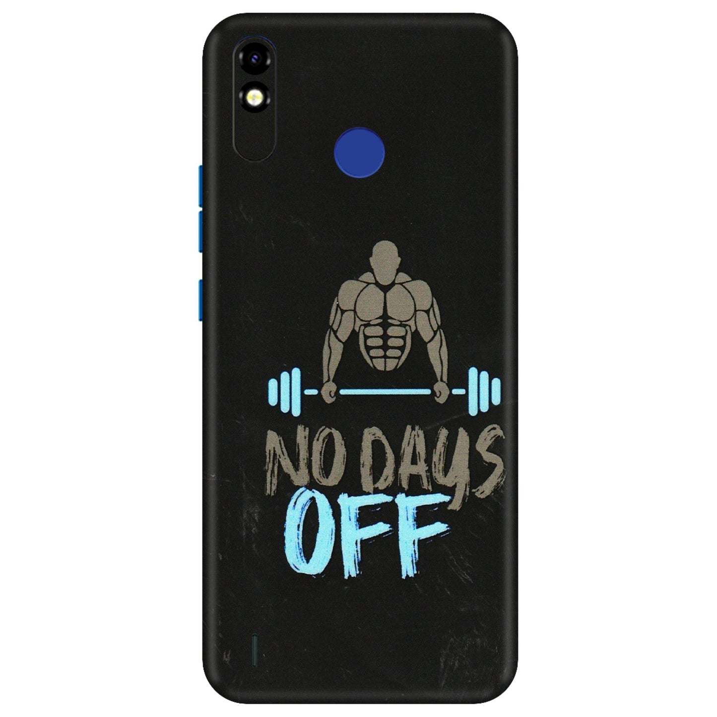 Tecno Phone Skins (All Models) - Gym Lover - 3D Embossed Finish (L-127) Tecno Spark Go Plus