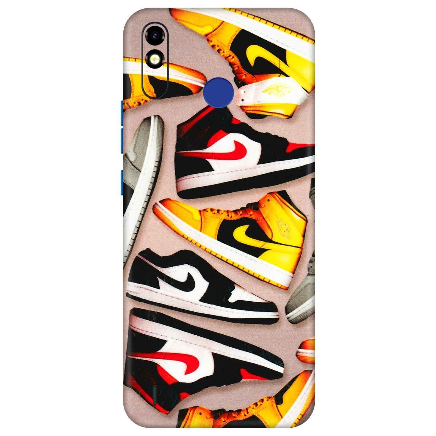 Tecno Phone Skins (All Models) - Sneaker Lover - 3D Embossed Finish (L-135) Tecno Spark Go Plus
