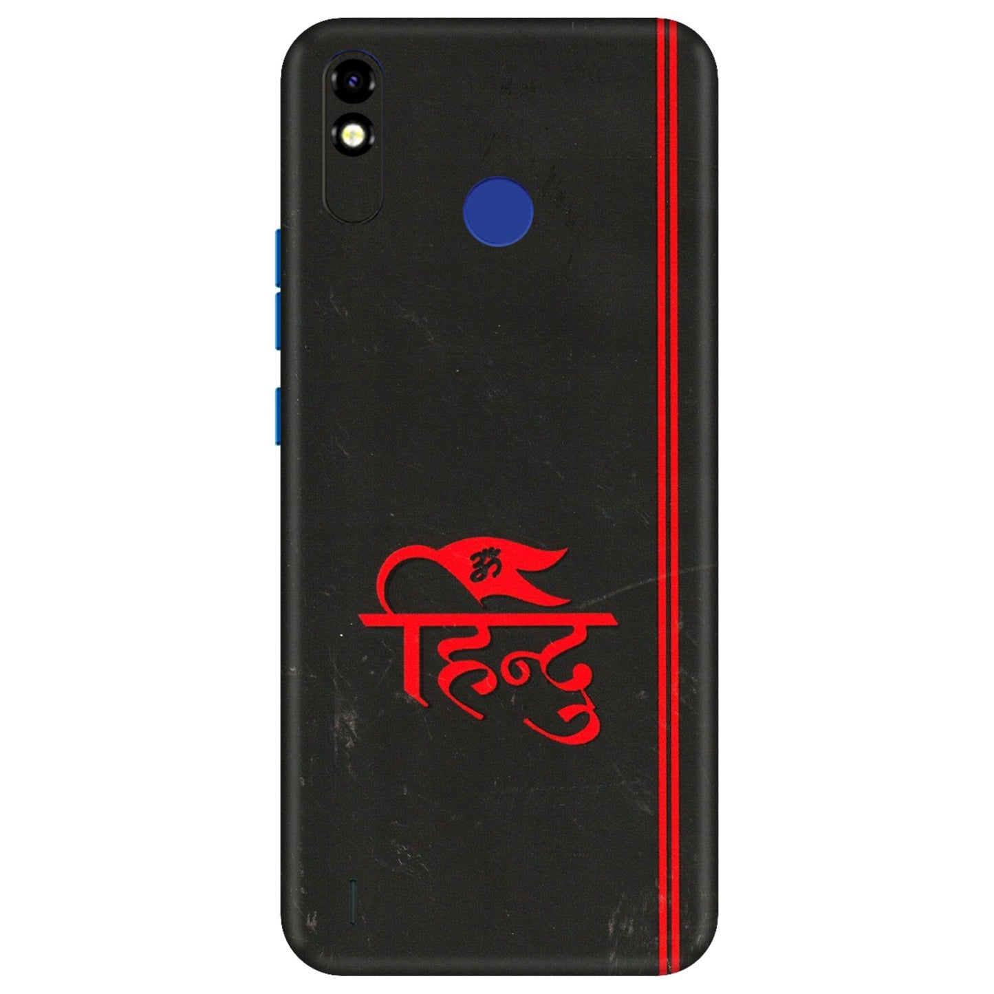 Tecno Phone Skins (All Models) - Hindu Black - 3D Embossed Finish (L-153) Tecno Spark Go Plus