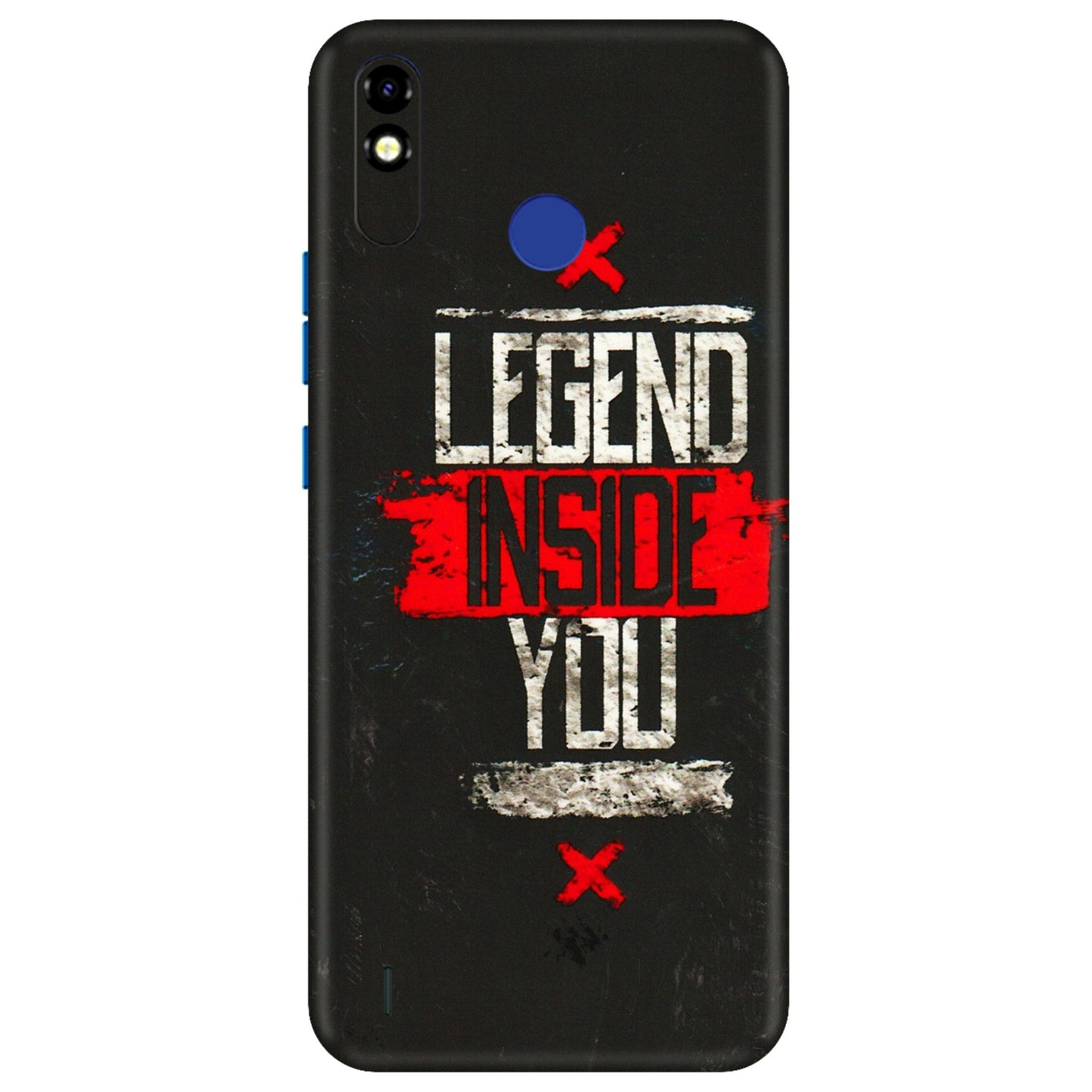 Tecno Phone Skins (All Models) - Legend Inside You - 3D Embossed Finish (L-186) Tecno Spark Go Plus